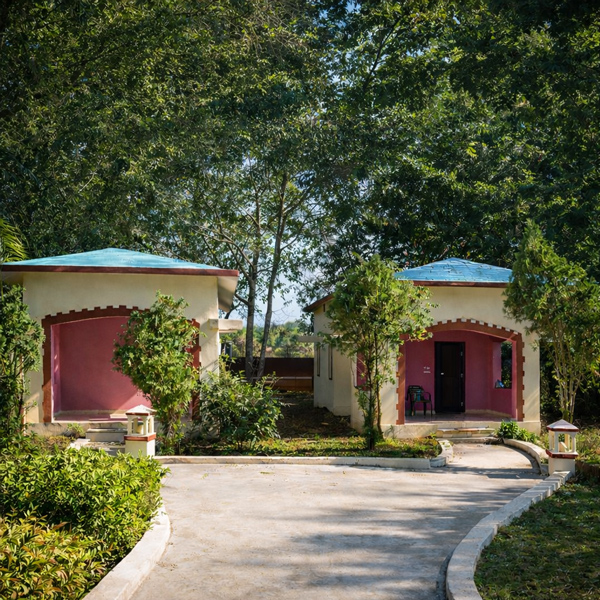 Balcony View from Rooms at Blackforest Resort Kanha